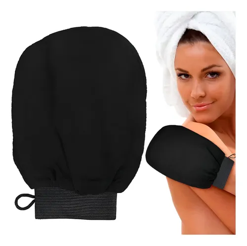 Guante Corporal Piel Suave Exfoliación Natural Lavable