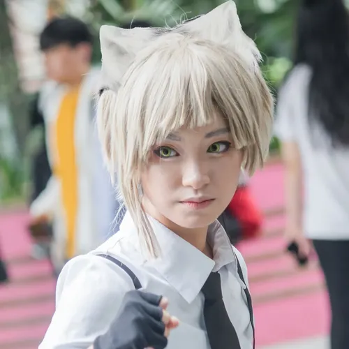 1 Par De Pinzas De Pelo Cosplay Con Orejas De Animal De Pelu