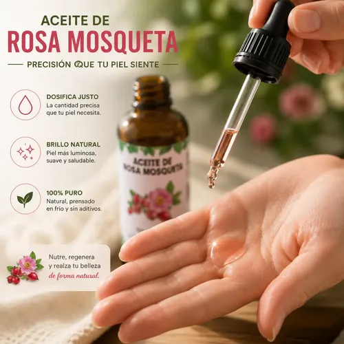 Aceite De Rosa Mosqueta Puro Cremas Estrias Cicatrices 50 Ml