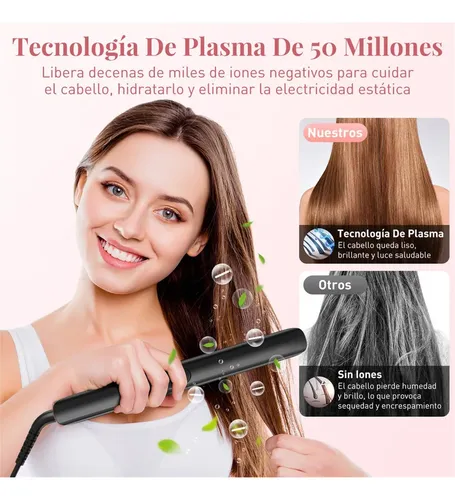 Plancha De Cabello Profesional 500f Alta Temp Iones Negativo