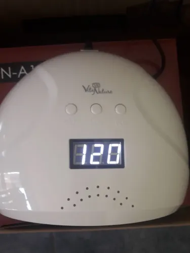 Cabina UV Vitanature Luz LED Temporizador Manos Color Blanco