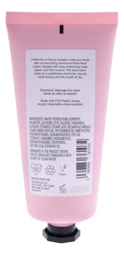 Crema De Manos Beauty Space – Jazmín Y Rosa 98ml