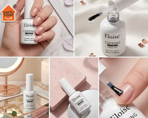 Esmalte Semipermanente Eloise 10ml Capping Transfer Y Press Gel 3 En 1