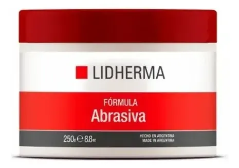 Fórmula Abrasiva Lidherma X 250g. Exfoliante Higiénica