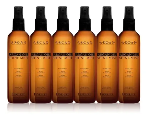 Brillo Instantáneo Argán Oil Shine Fidelite 120ml Kit Combo