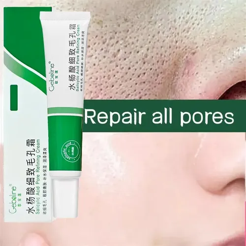 Crema Facial Con Ácido Salicílico 20ml Para Poros