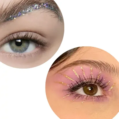Delineador Liquido Gel Con Glitter Para Ojos Idi Makeup