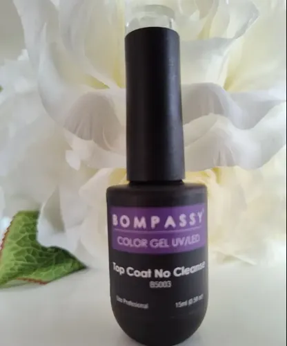 Bompassy Color Gel Uv/led Base Coat/ Top Coat 15ml X3 C/u