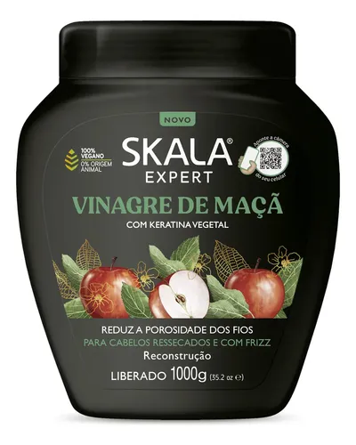 Skala Vinagre De Maca Máscara Vegana X1kg – Crema Anti Frizz