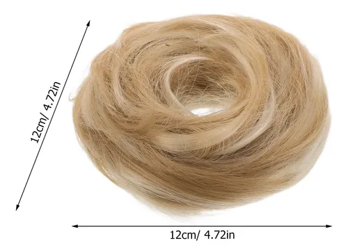 Moño De Pelo Para Extensiones De Cabello, 4 Unidades, Elásti