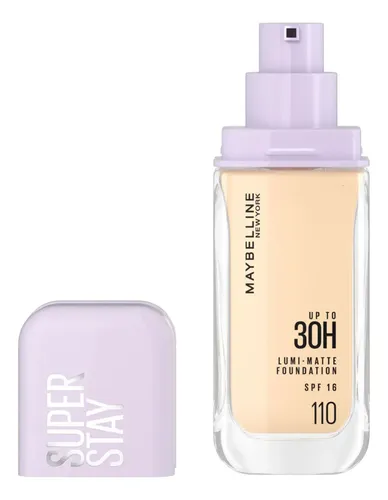 Base Maybelline Super Stay Lumi-matte 110 Fps 16