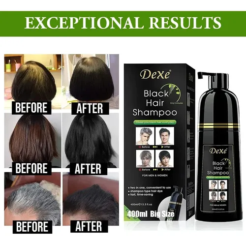 Instant Black Botanical Hair Shampoo – Gentle