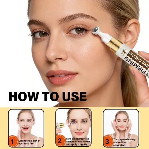 Crema Reafirmante Para Ojos, Hidratante Y Antiarrugas, 15ml