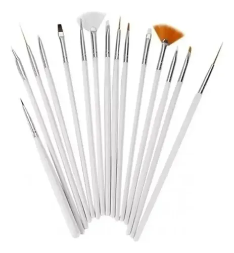 Kit De Decoracion Para Manicura Pintar Dibujar X15u.