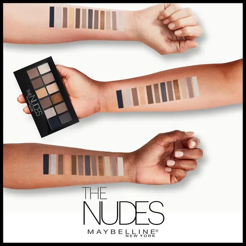 Paleta De Sombras Maybelline The Nudes