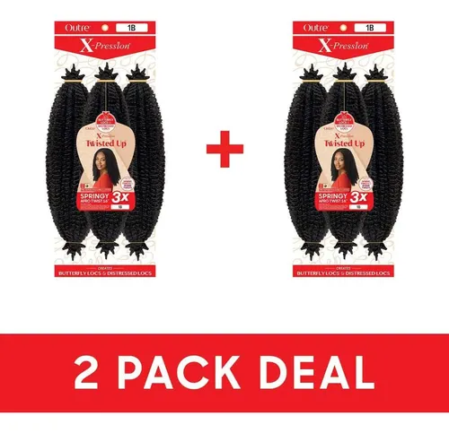 Tigos De Cabello Sintético 2 Paquetes 2t1b/27