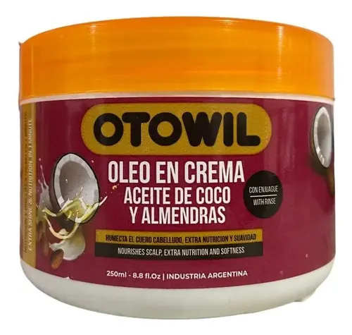 Máscara Capilar Coco Y Alemndras + Nutrición X250gr