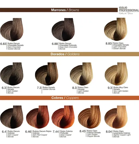 Tintura Issue Professional Natural Shine 70g 8.43 – Cobrizos