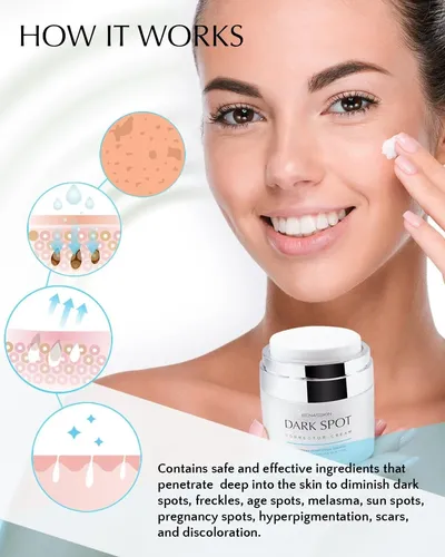 Crema Eliminadora De Manchas Oscuras Enaskin, Paquete De 2 U