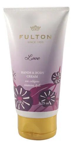 Crema P/ Manos Y Cuerpo Love Fulton X 150g