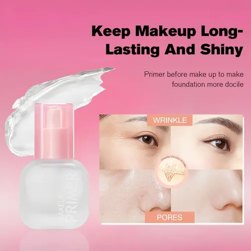 Primer Hidratante En Gel Para Rostro Tei Cosmética Transparente Larga Duración