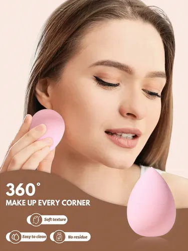 Para 50 Esponjas De Maquillaje Multicolored Grande Bz9