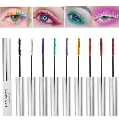 Set De Rímel Bonnie Choice, 9 Colores, Impermeable Y Durader