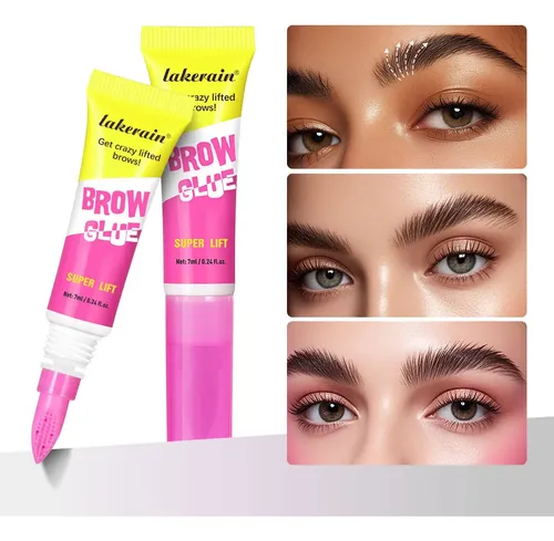 Brow Lamination Gel With Comb Super Lift Brow Glue Long Last