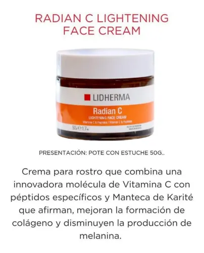 Lidherma Radian C Rutina Facial X5 Piel Normal A Mixta