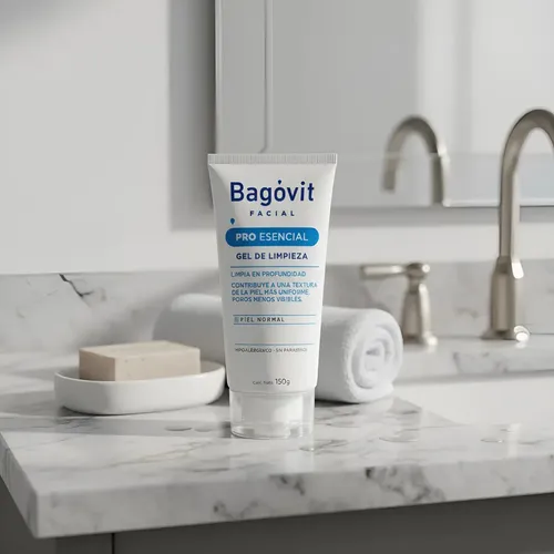 Bagovit Facial Pro Esencial Gel De Limpieza Piel Normal 150 Normal Día/noche