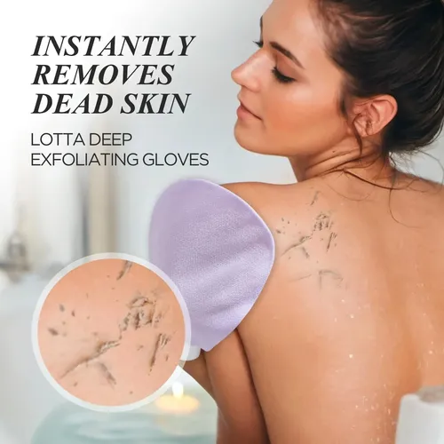 Guantes Exfoliantes De 150d Para Ducha 2 Unidades