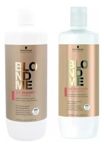 Combo Shampoo Y Acondicionador Blondme All Blondes Rich