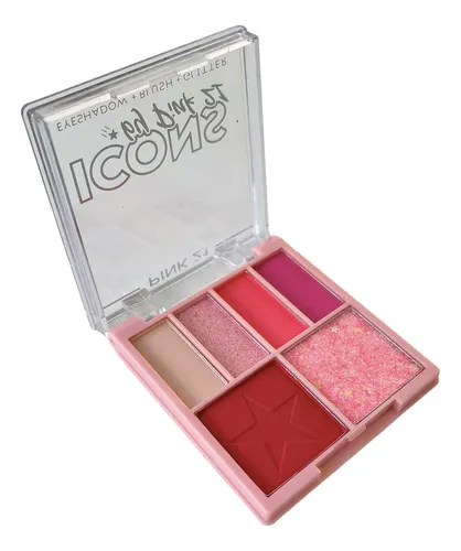 Paleta De Sombras Fluo City Colours De Pink 21 Original