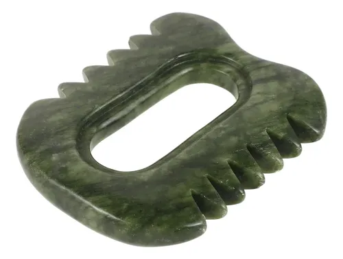 Peine De Masaje Con Piedras, Masajeador De Cuero Cabelludo Y