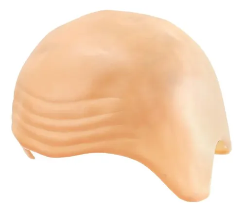 Wg Peluca De Piel Calva Sin Pelo Con Cabeza Falsa De Calva,