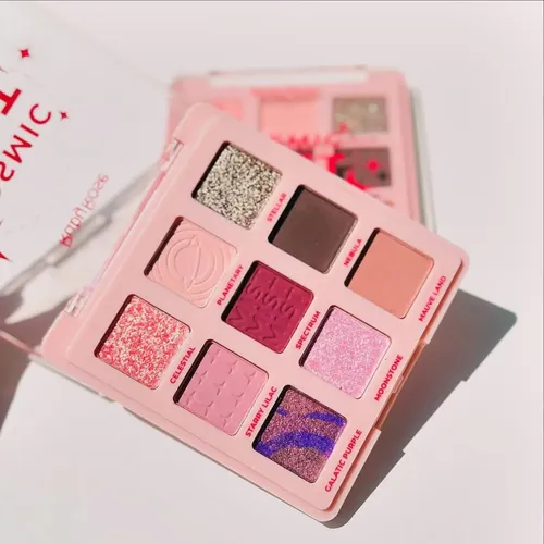 Paleta De Sombras De Ojos Cosmic Mist Pink Line Ruby Rose Color Niebla Cósmica