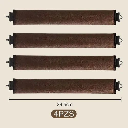 4pcs Rulos De Cabello Sin Calor, Onduladores