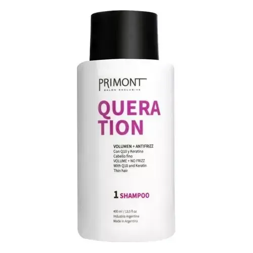Kit Keratina Shampoo Balsam Mascarilla Queration Primont  Tratamiento