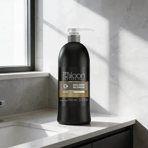 Shampoo Issue Saloon Golden Blonde Pigmento Amarillo 1000ml