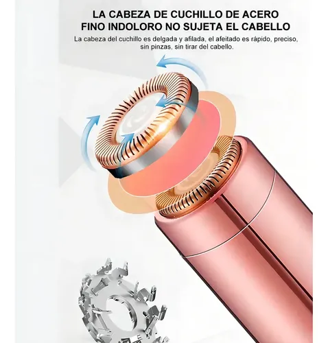 Afeitadora Eléctrica Con Forma De Lápiz Labial K% ///hgq