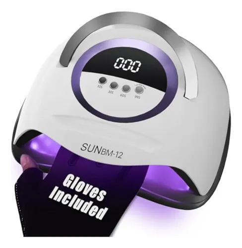 Lámpara De Uñas Led Uv Profesional De 300 W Con