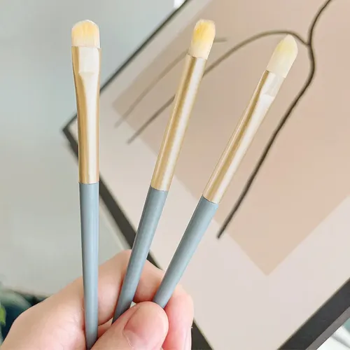 Dsad Set De Tres Brochas Para Sombras De Ojos
