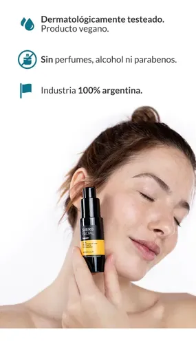 Biobellus Suero Facial Iluminador 30cc Vitamina C Y E