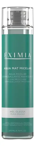 Eximia Aqua Mat Agua Micelar Desmaquillante Pieles Grasas
