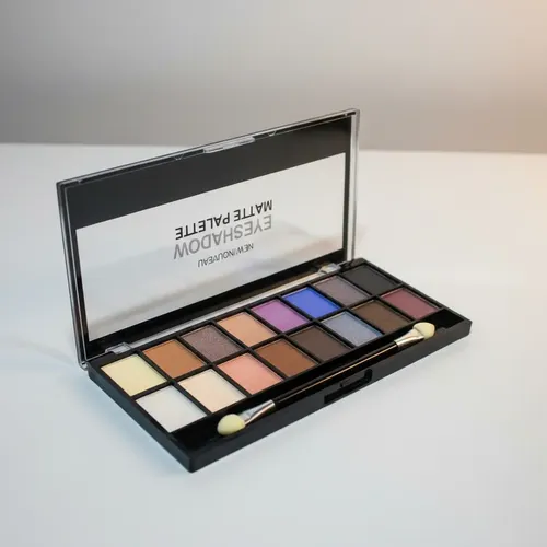 Set De Paletas De Sombras Satinadas Y Mate Combo 3 Unidades