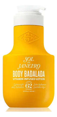 Loción Corporal Badalada Ácido Hialurónico Sol De Janeiro Fragancia 62