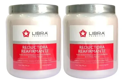 2 Crema Masajes Reductora Y Reafirmante 980g Libra Cosmetica Fragancia Suave