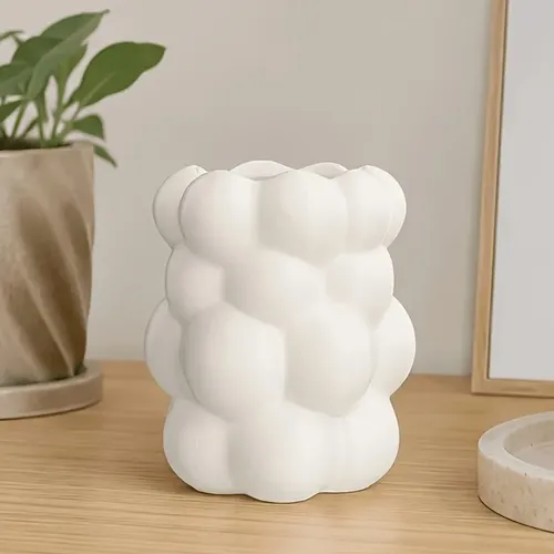 Organizador De Maquillaje De Escritorio White Cloud De 1 Pie White Cloud