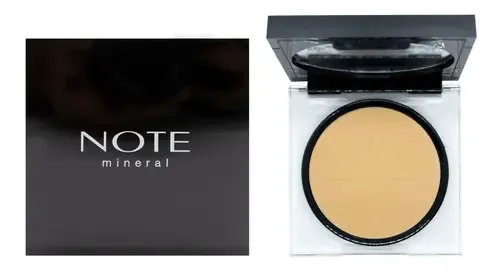 Note Mineral Natural Glow Polvo Compacto Vegano Rostro 10gr Color 03