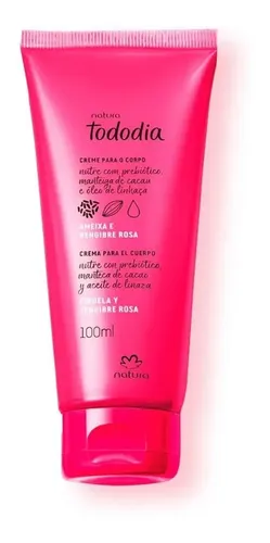 Crema Corporal Edicion Especial Natura Aromas 100ml Fragancia ciruela y jengibre rosa Tipo de envase Tubo depresible